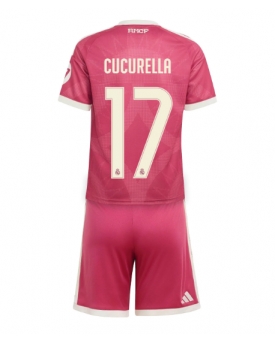 Billige Fotballdrakt Real Madrid Marc Cucurella #17 Replika Tredjedraktsett Barn 2026-27 Kortermet (med bukser)